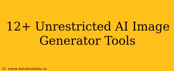 12+ Unrestricted AI Image Generator Tools