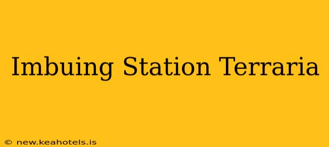 Imbuing Station Terraria