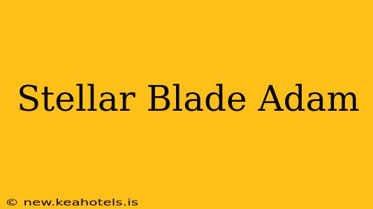 Stellar Blade Adam