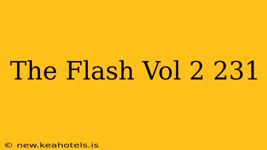 The Flash Vol 2 231